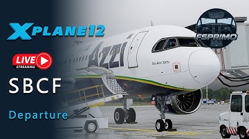 SBCF Departure - #xplane12  #quest3 #virtualreality #vr