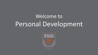 Welcome to Personal Development at Beacon Academy