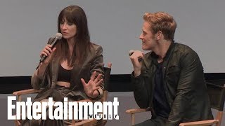 outlander stars caitriona balfe sam heughan spill juicy season 3 details entertainment weekly