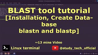 NCBI BLAST tool Tutorial | Install | Build Database | blastn Blastp #bioinformatics #bioinfo #fasta Profile