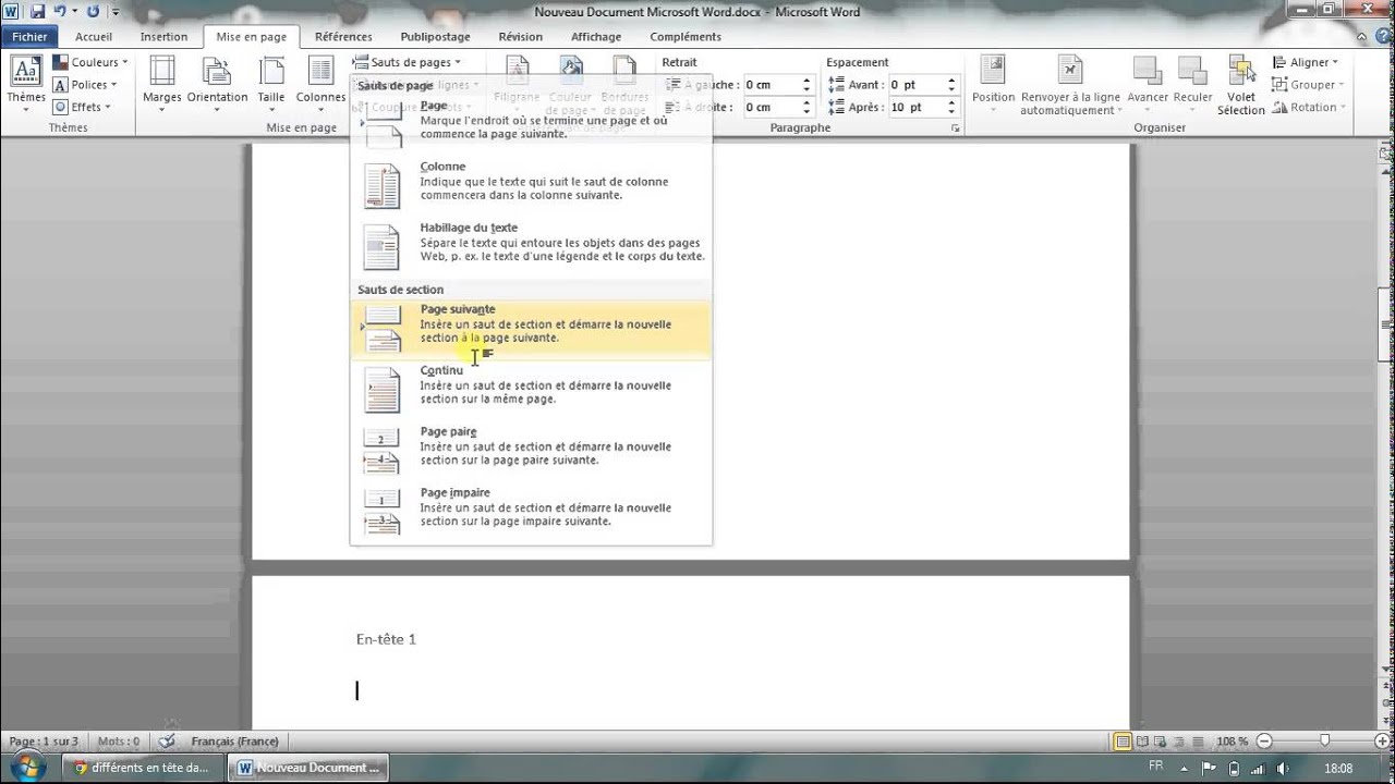 how to have different headers in word youtube how to have different headers in word youtube