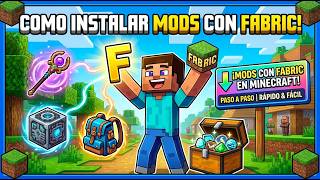 Cómo Instalar MODS en Minecraft con FABRIC (Paso a Paso)