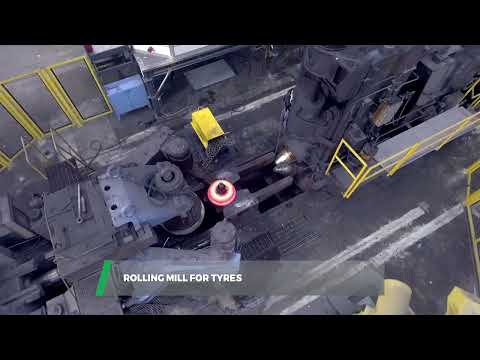 Tyres Integrated Production Process - video from Lucchini RS