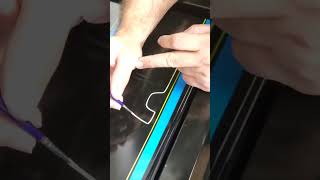 Celebrity Pinstriping a toolbox #pinstriping #shorts Wealth