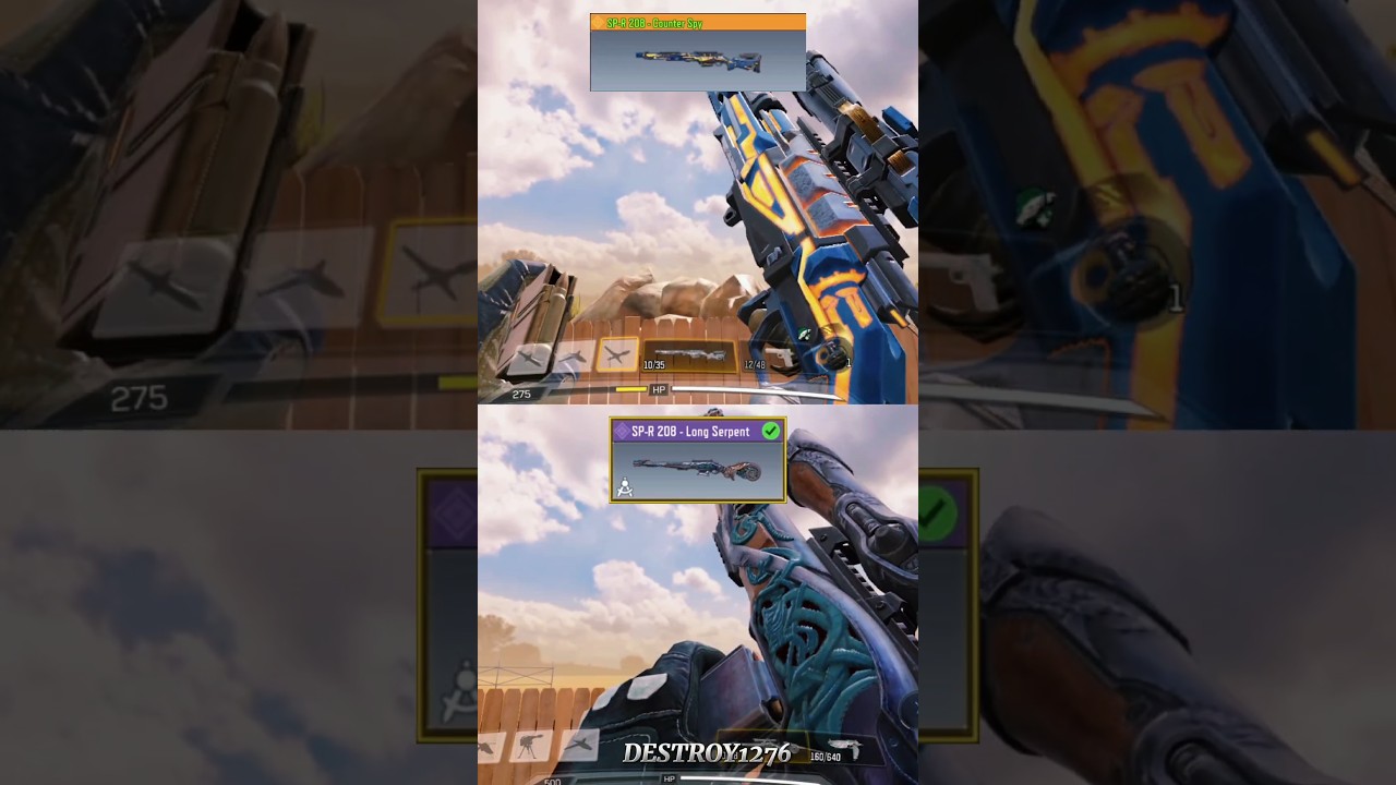 LEGENDARY SPR-208 vs EPIC SPR-208 