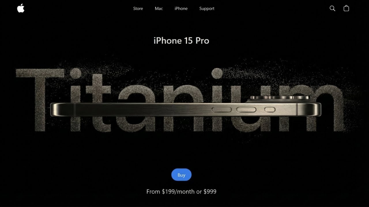 I Built an Apple-Style 3D iPhone Website with React, GSAP & Three.js (Insane Animations)