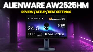 Alienware AW2525HM 320Hz Monitor Review, Setup &amp; Best Settings: Worth Buying?
