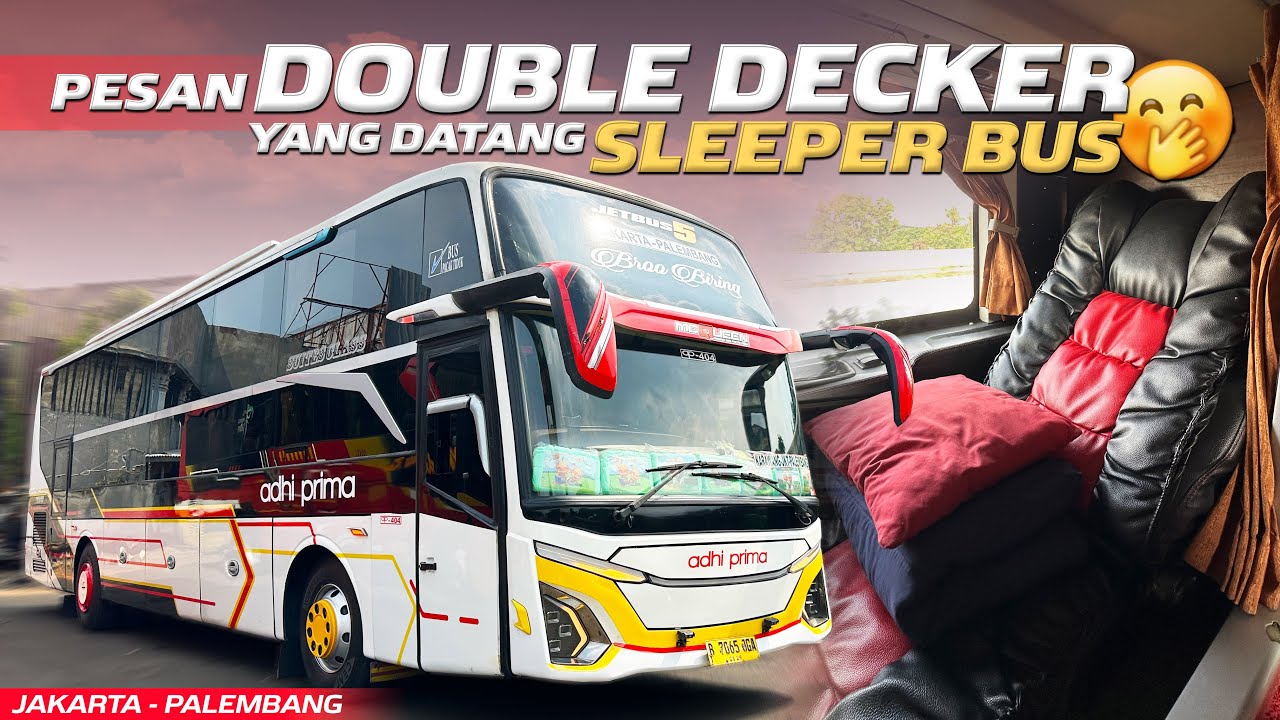 MENCOBA "HOTEL" BERJALAN ASAL TANGERANG‼️Trip Jakarta - Palembang with Adhi Prima