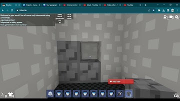 how to break bedrock in bloxd.io survival(do it before it gets fixed...)