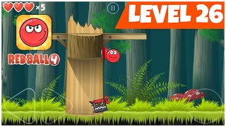 Red Ball 4 - Level 26 Walkthrough - Level 26 Deep Forest