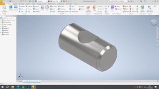 Inventor Tutorial V6 Engine : Rocker Arm Pin 1 [Part 9]