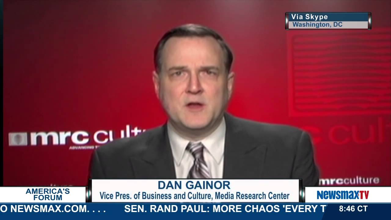 America's Forum | Dan Gainor Vice president of business and culture at the Media Research Center