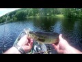 Bass Fishing from a Kayak with my own Custom Spinners