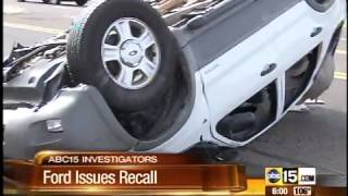 Ford to recall SUV's after ABC15 report