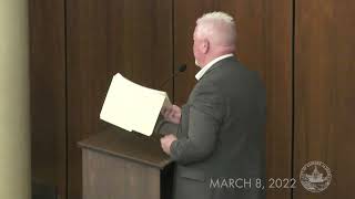 Gadsden City Council meeting 2022-03-08