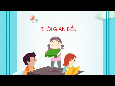 Video Thời gian biểu (Phần 3) - Tiếng Việt lớp 2 (Chân trời... - youtube