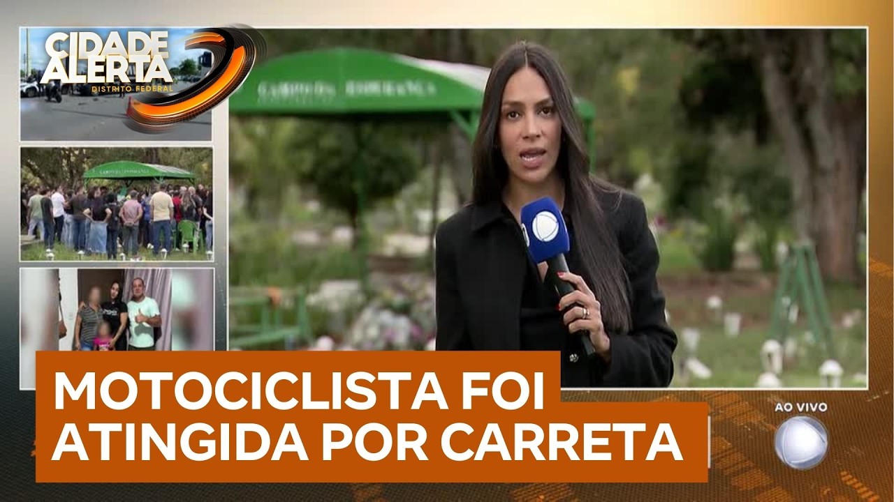 Pai e filha mortos após grave acidente são enterrados sob forte comoção no DF | Cidade Alerta DF