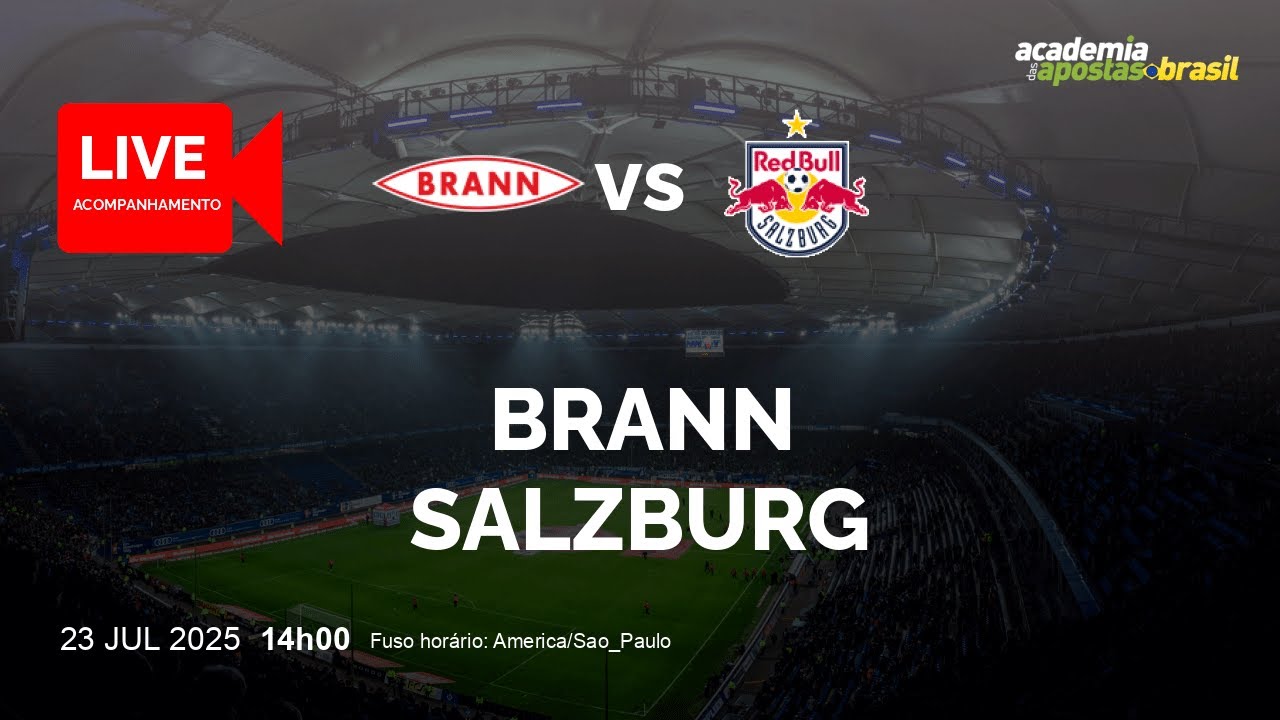 React Brann x RB Salzburg 23/07 - YouTube