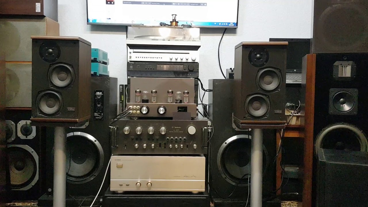 TSM puris 200 & tube amplifier 6П41С & DAC - YouTube