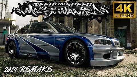 NFS Most Wanted 2024 Remake | Revealing 16th Blacklist racer [4K60FPS]