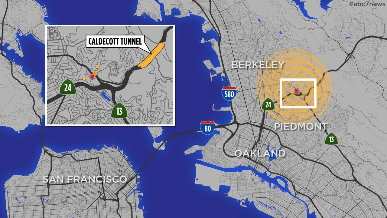 Preliminary 3.9 Magnitude Earthquake Strikes Near San Leandro ...