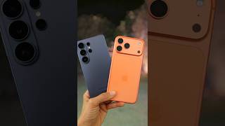 Samsung S26 Ultra vs iPhone 17 Pro Max Night Portrait Zoom Comparison! 😵 #shorts #test