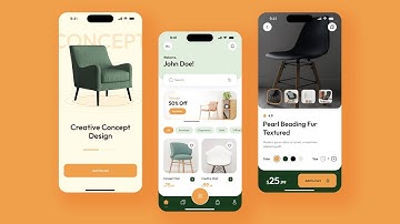UX/UI Design - Furniture App Design in Figma