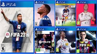 All 10 FIFA Games On PS4 | Playstation 4 @Links_Hylian