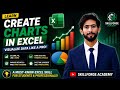 How to Create Charts in Excel | Column, Pie & Line Charts Tutorial for Beginners