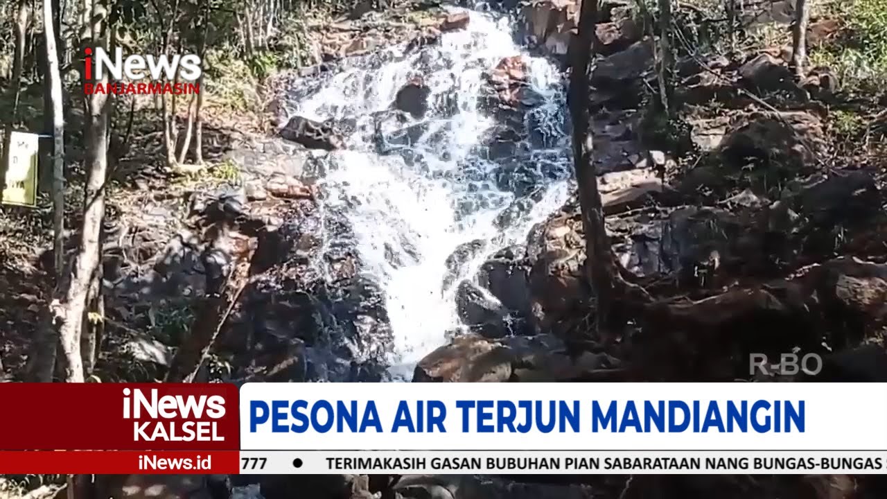 PESONA AIR TERJUN MANDIANGIN DI TAHURA SULTAN ADAM