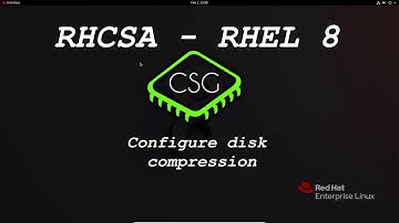RHCSA RHEL 8 - Configure disk compression
