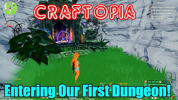 Entering Our First Dungeon! Craftopia Gameplay S1-Ep3