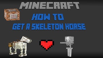 Minecraft Tips and Tricks:How to get a Skeleton Horse easy.