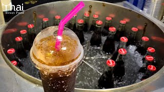 Slushie Machine | Coco Cola Slushy | Slushy Drink | Thai Street Food थाई स्ट्रीट फूड