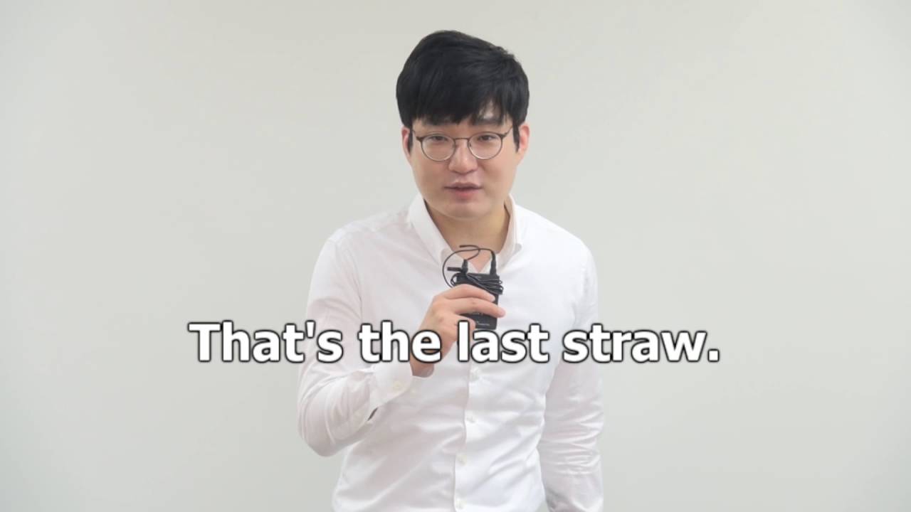 [파고다어학원] 김일승의 발품영어 제 01강 That's the last straw(영어발음 영어청취