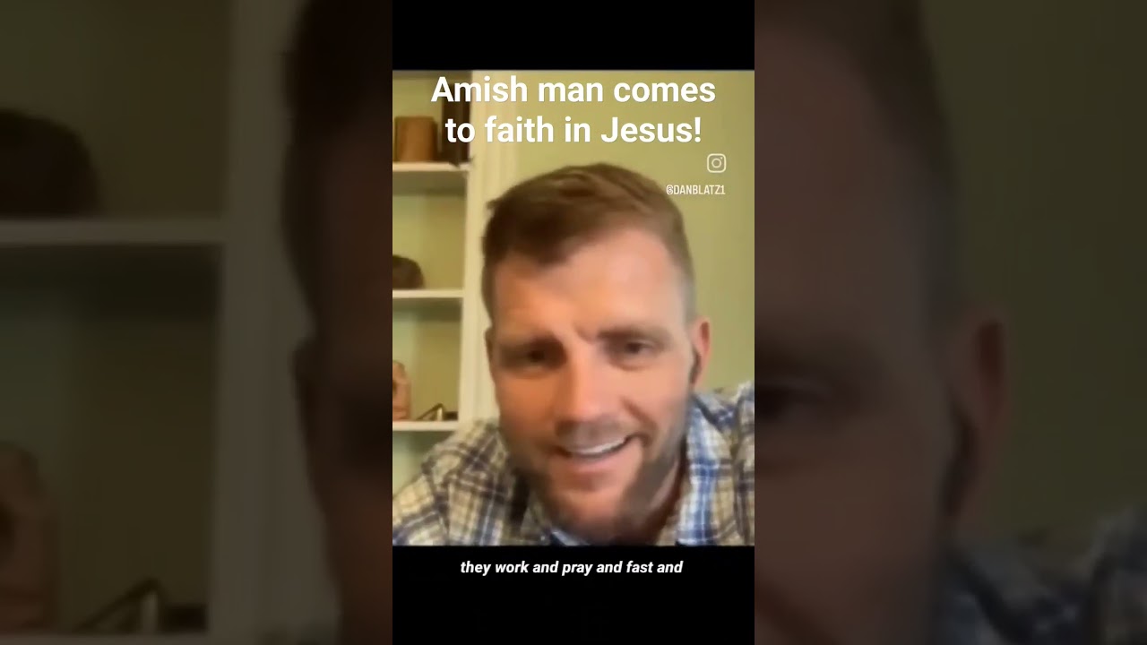 Amish faith = bondage... Jesus = freedom!