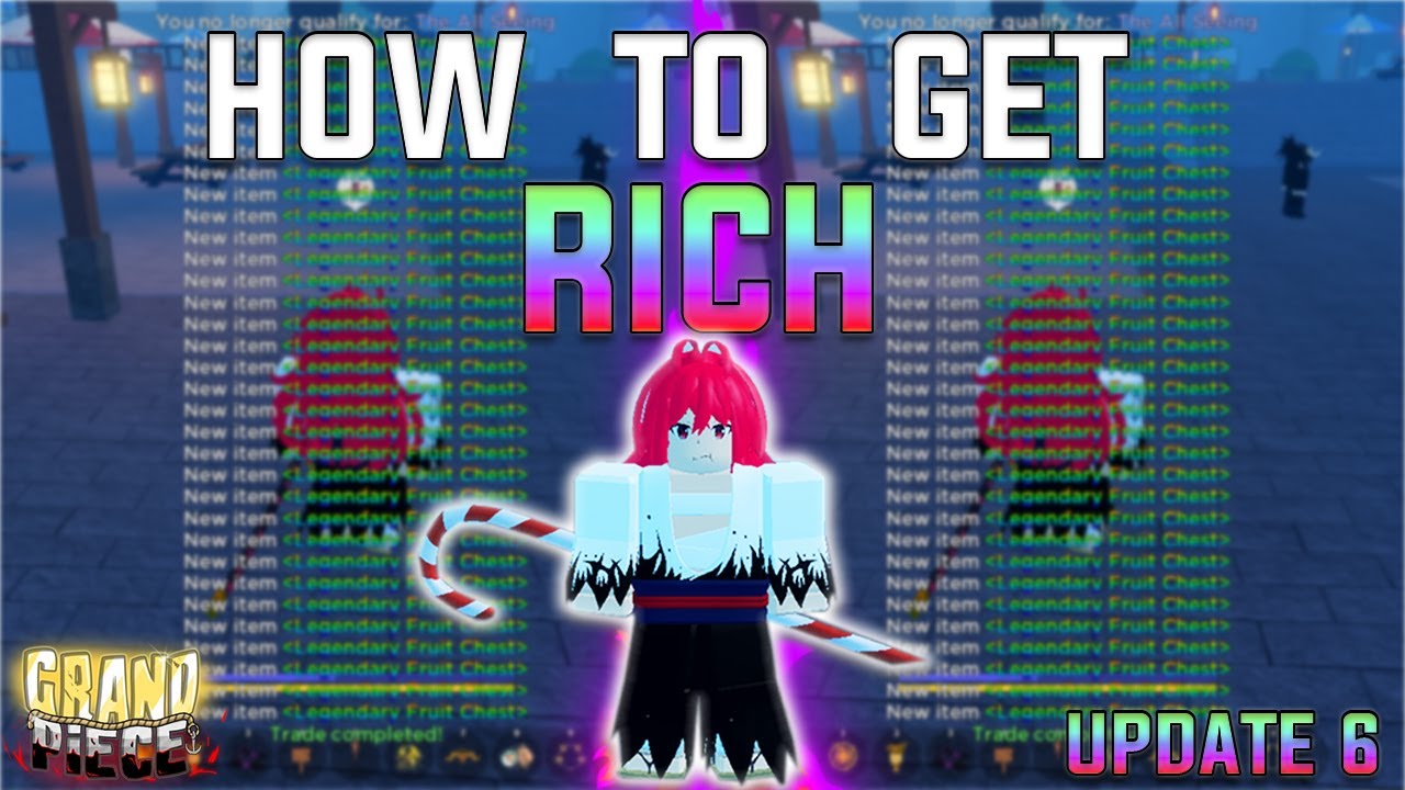 [GPO] HOW TO GET RICH IN UPDATE 6 *BEST METHOD* YouTube