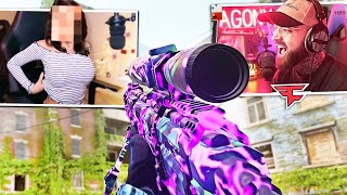 Drunk Streamer RAGES when I kept sniping her