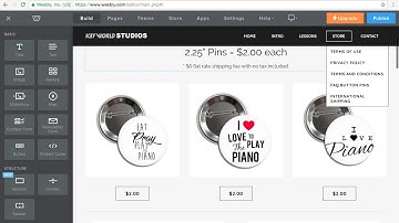 How to create a store page on your Weebly site without Monthly Fees!!!!