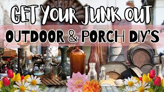 Outdoor & Porch Decor Junk DIY