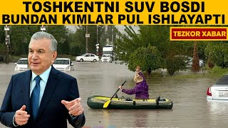 Hozirgina Toshkentni Suv Bosdi  Oddiy Xalq Axvoli