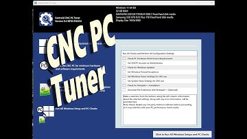 Centroid CNC PC Tuner now available, configure a PC for CNC use in one click.