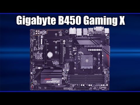 Материнская плата Gigabyte B450 Gaming X Материнская плата Gigabyte B450 Gaming X