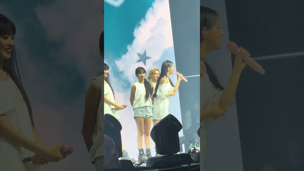 G-idle speaking german in Berlin day 1