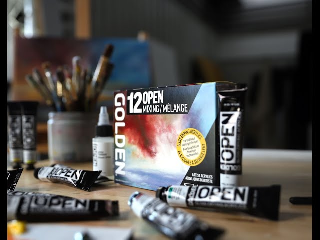 Golden Open Acrylic Sets