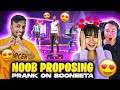 Noob Proposing Prank On Sooneeta ❤️ NayanAsin Vs  TondeGamer Guns Battle😱 - Garena Free Fire