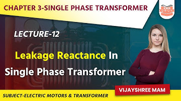 Leakage reactance of single phase transformer| @prbstudypoint