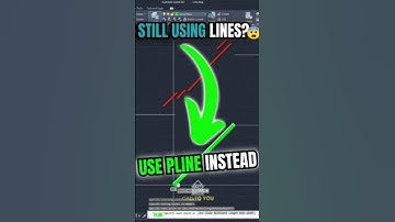 Why PLINE Beats LINE 🥊 #ai #autocadblocks #cadsoftware#design#autocad#architecture #draftingsoftware