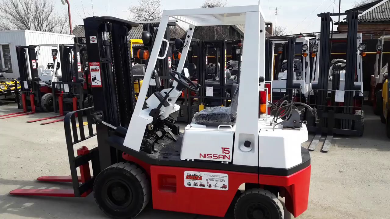 Погрузчик nissan fl01a15u
