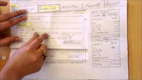 Human Computer Interaction Paper Prototype